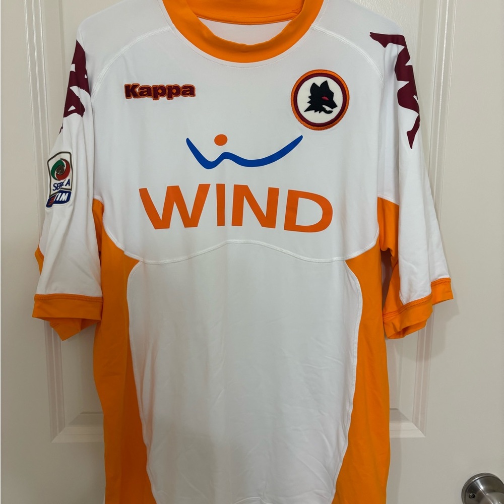 Kappa AS Roma 2010/11 Away Soccer Jersey Size 2XL